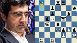 Kramnik summoned three queens for the PROCEDURE [upl. by Atinel]