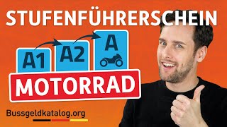 Der Stufenführerschein beim Motorrad 🛵➡️🏍️So funktioniert die Klassenerweiterung [upl. by Ahsinac]