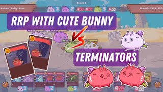 RRP Double Cute Bunny w Thorny Caterpillar and Incisor Axie Infinity Gameplay [upl. by Nelson]