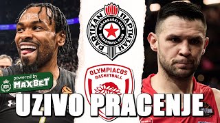 PARTIZAN vs OLYMPIAKOS  Stefan Milicevic LIVE [upl. by Knobloch]