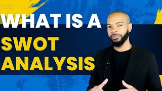 What is a SWOT analysis [upl. by Thomey]