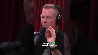 James Hetfield on the Joe Rogan Podcast metallica jameshetfield [upl. by Tecla]