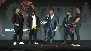 FULL 2022 MROLYMPIA PRESS CONFERENCE [upl. by Quiteris]