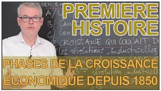 La croissance économique et ses différentes phases  HistoireGéographie  1ère  Les Bons Profs [upl. by Wesa]