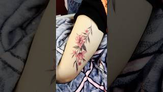 Đè hoa che sẹo tattooartist inkzentattoo inkt tattoolover tattooart getinked tattoodesign [upl. by Mullane]