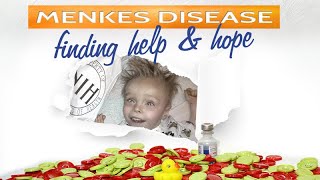 Menkes Disease Finding Help amp Hope Documentary  3 minute Trailer [upl. by Sivi]