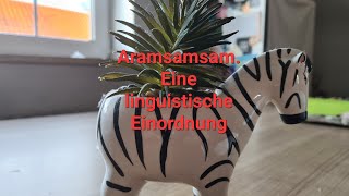 Aramsamsam Hugenotten und Küchenlinguistik Eine sprachwissenschaftliche Einordnung IMG 0220 [upl. by Ennaear]