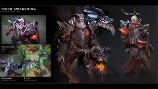 DK Davion Ti8 Awakeninglnev dragon black dragon creeps [upl. by Issac]