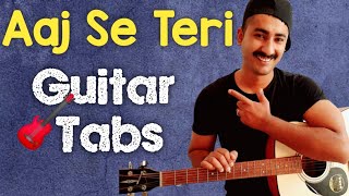 aaj se teri  Padman  Guitar tabslead cover  100 Accurate [upl. by Mueller631]