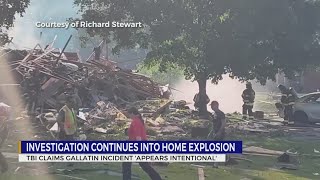 Investigation continues into explosion at Gallatin home [upl. by Nyltak]