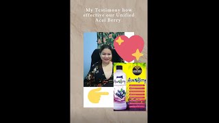 My personal testimony of Unified Acai Berry last April 2021 [upl. by Repotsirhc]