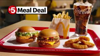 McDonald’s 5 Meal Deal Commercial  Irresistible Value and Flavor 🍔🍟 tvcommercials McDonalds [upl. by Immas]