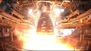 NASA fires up Artemis moon rocket engine for 550 second test [upl. by Kaasi827]