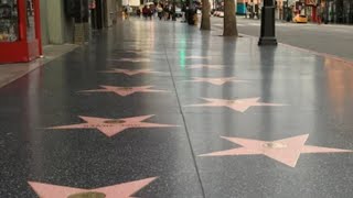 The Only Star You Cant Step On At The Hollywood Walk Of Fame [upl. by Esinad693]