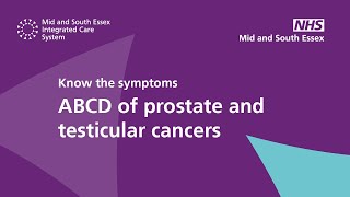 Know the symptoms ABCD of Prostate and Testicular Cancer [upl. by Dirfliw]