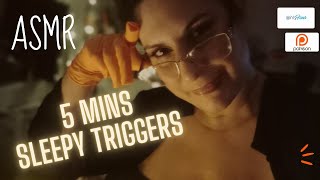 ASMR 5 MIN SLEEP TRIGGERS  PERSONAL ATTENTION [upl. by Nannah]