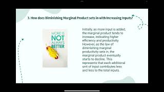 The Concept of Diminishing Marginal Productivity [upl. by Greff]