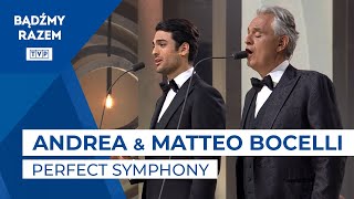 Andrea Bocelli amp Matteo Bocelli  Perfect Symphony  quotCud Życiaquot [upl. by Anayi]