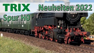 Trix Spur H0 Neuheiten 2022  Das kommt an Spur H0 Gleichstrom Neuheiten von Trix [upl. by Elletnuahs]