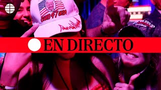 🔴 DIRECTO  La noche electoral desde el bastión de Trump en Palm Beach Florida [upl. by Brew]