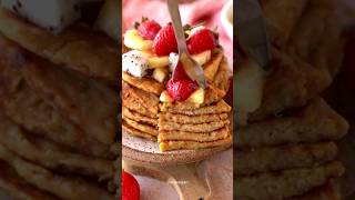 How To Make PROTEIN PANCAKES Vegan amp GlutenFree [upl. by Alvy]