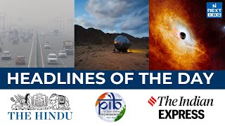 2nd November Daily UPSC Current Affairs 2024  News Headlines Today [upl. by Nitsrek]