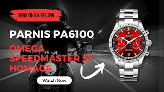 Parnis PA6100 watch review  AliExpress Limited Edition [upl. by Selassie]