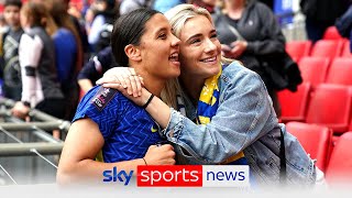 Chelsea manager Bompastor offers support to Sam Kerr after homophobic online abuse [upl. by Ainoek]