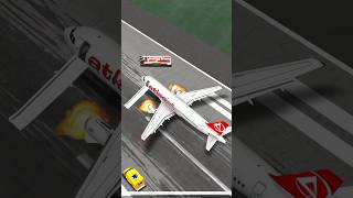 Atlasjet A320 Crashed crash emergency flightsimulator aviation avgeek landing a320 plane [upl. by Atilam80]