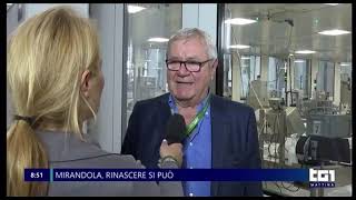 Mirandola a 11 anni dal terremoto Su Tg1 Mattina Rai il 29 maggio 2023 [upl. by Jaime]