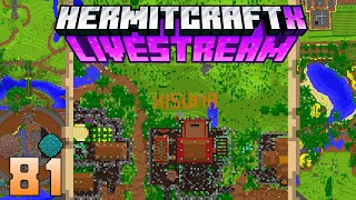 Hermitcraft Ten 81 Livestream 140824 [upl. by Asilim]