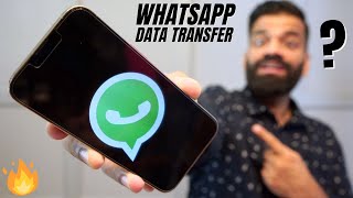 Transfer All Whatsapp Data From Android to iPhone  Move To iOS Update🔥🔥🔥 [upl. by Asilla]