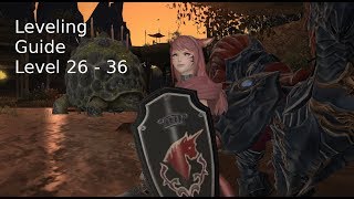 FFXIV  Leveling Guide  Level 26  36 [upl. by Ayahsal]