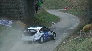 Haspengouw Rally 2013  Freddy Loix on the limit  Ford Focus WRC [upl. by Glendon771]