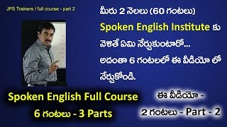 Spoken English Full Course Part 2 of 3 by MrRatnam [upl. by Adnorrehs]