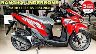 VARIO 125 TERBARU 2023  2024  GARANSI RANGKA 5 TAHUN [upl. by Ayaet53]