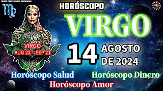 Horóscopo De Hoy 💙 Virgo 💙 14 De Agosto De 2024 Amor  Salud ♈♉♊♋♌♍♎♏♐♑♒♓ [upl. by Hart]