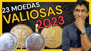 Moedas de 10 centavos mais valiosas  VALORES 2023 Atualizado numismatics coleccion investiment [upl. by Anaehs409]