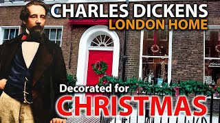 Charles Dickens Home  Room by Room Tour of Dickens Museum London [upl. by Anaira]