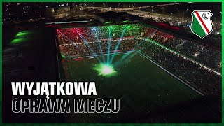 DLA CIEBIE POLSKO Patriotyczna oprawa meczu Legia Warszawa  Lech Poznań [upl. by Juli817]