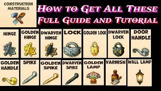 Farmdale  How to get Upgrade Materials  SHIP ORDER  Complete Guide and Tutorial [upl. by Sined]