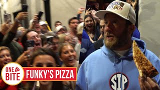 Barstool Pizza Review  Funkys Pizza Oxford MS [upl. by Oivaf85]