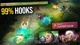 🔥🔥 PUDGE and INVOKER Duo Lane  EPIC 99 NO MISS HOOK  Pudge Official [upl. by Aihcsrop]