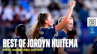 The Very Best Of Jordyn Huitema During PSGs Win Over WFC Kharkiv [upl. by Arreik]