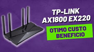 Roteador Tplink AX1800 EX220 com portas GIGAS  Configuração e Testes [upl. by Leizo864]