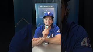 We had the Rangers guess Bruce Bochys hat size and their answers were epic 😂 [upl. by Salina101]