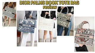 Top Quality DIOR PALMS BOOK TOTE BAG review By Steven [upl. by Durante569]