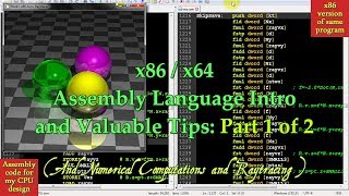 x86x64 Assembly Language Intro and Valuable Tips pt 12 [upl. by Pennebaker]