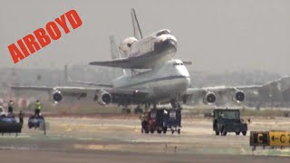 Space Shuttle Endeavour At LAX Compilation [upl. by Afirahs]