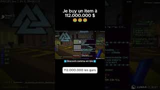 Je BUY un ITEM à 112000000 sur PLANETPVP [upl. by Ramled844]